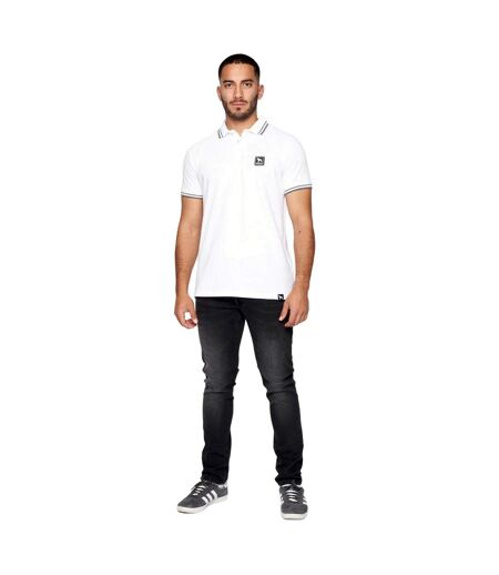 Polo dexon homme blanc One True Saxon