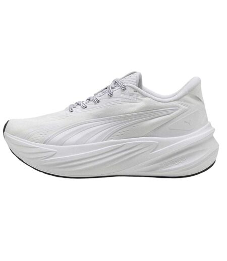 Mens Pro Running Trainers White Grey Puma