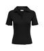 Polo noir femme jdy lori - l-1