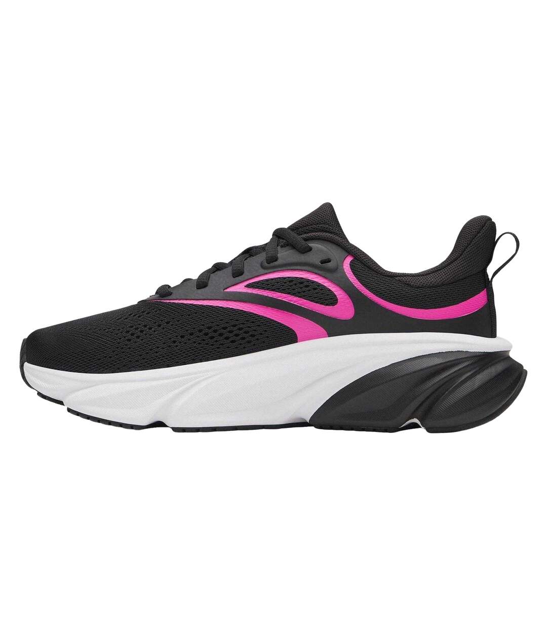Womens/ladies Rogue 6 Trainers Black Pink White Under Armour-2