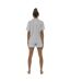 Foxbury Womens/Ladies Checked Short Pajama Set (Grey) - UTUT1709