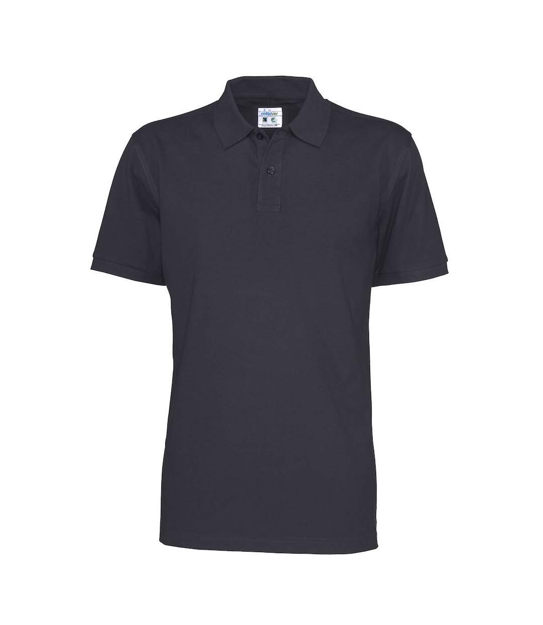 Mens pique polo shirt navy Clique