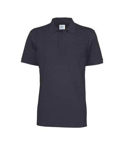 Clique Mens Pique Polo Shirt (Navy)