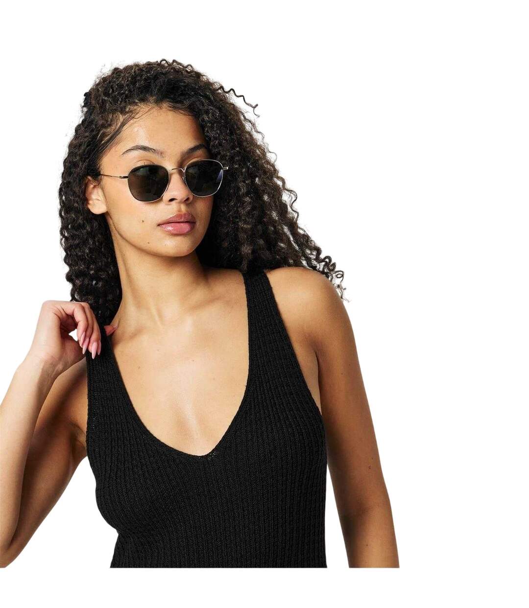 Robe À Bretelles Motif/style Mini Femme Noir Jack Wills-4