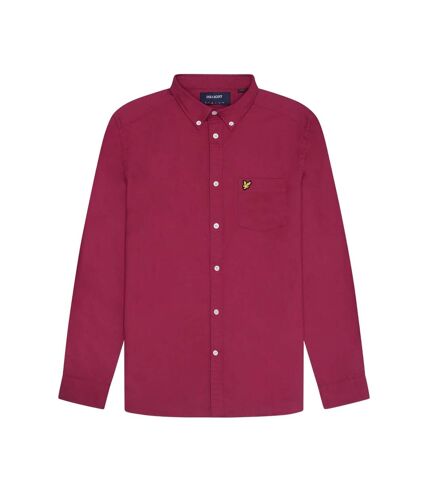 Chemise homme bordeaux clair Lyle & Scott Lyle & Scott