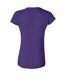 Ladies Soft Style Short Sleeve T-shirt Purple Gildan-2