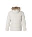 Doudoune Matelassée Motif/style Bord Duveteux Homme Gris Minoti-3
