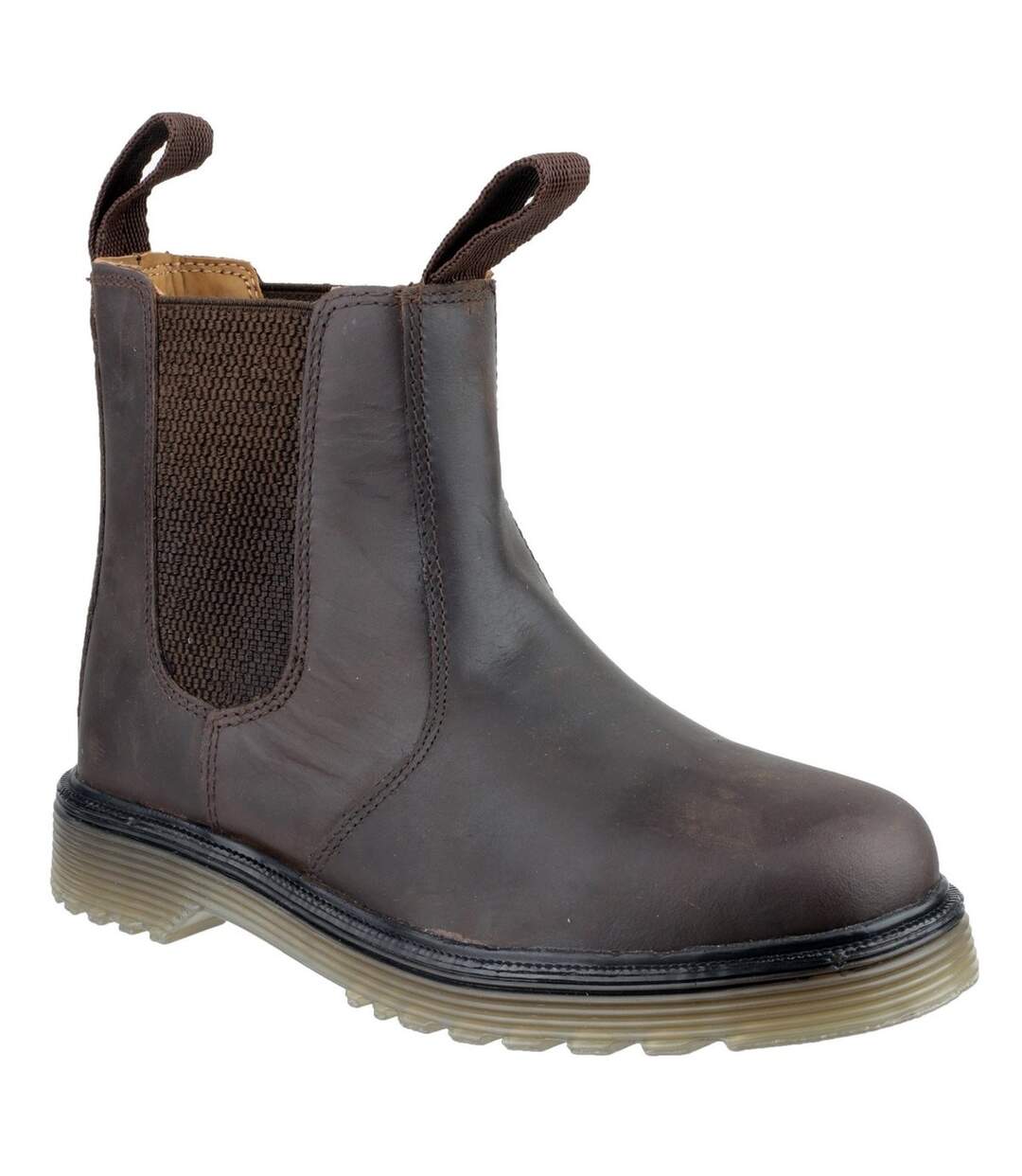 Chelmsford bottines en cuir homme marron Amblers