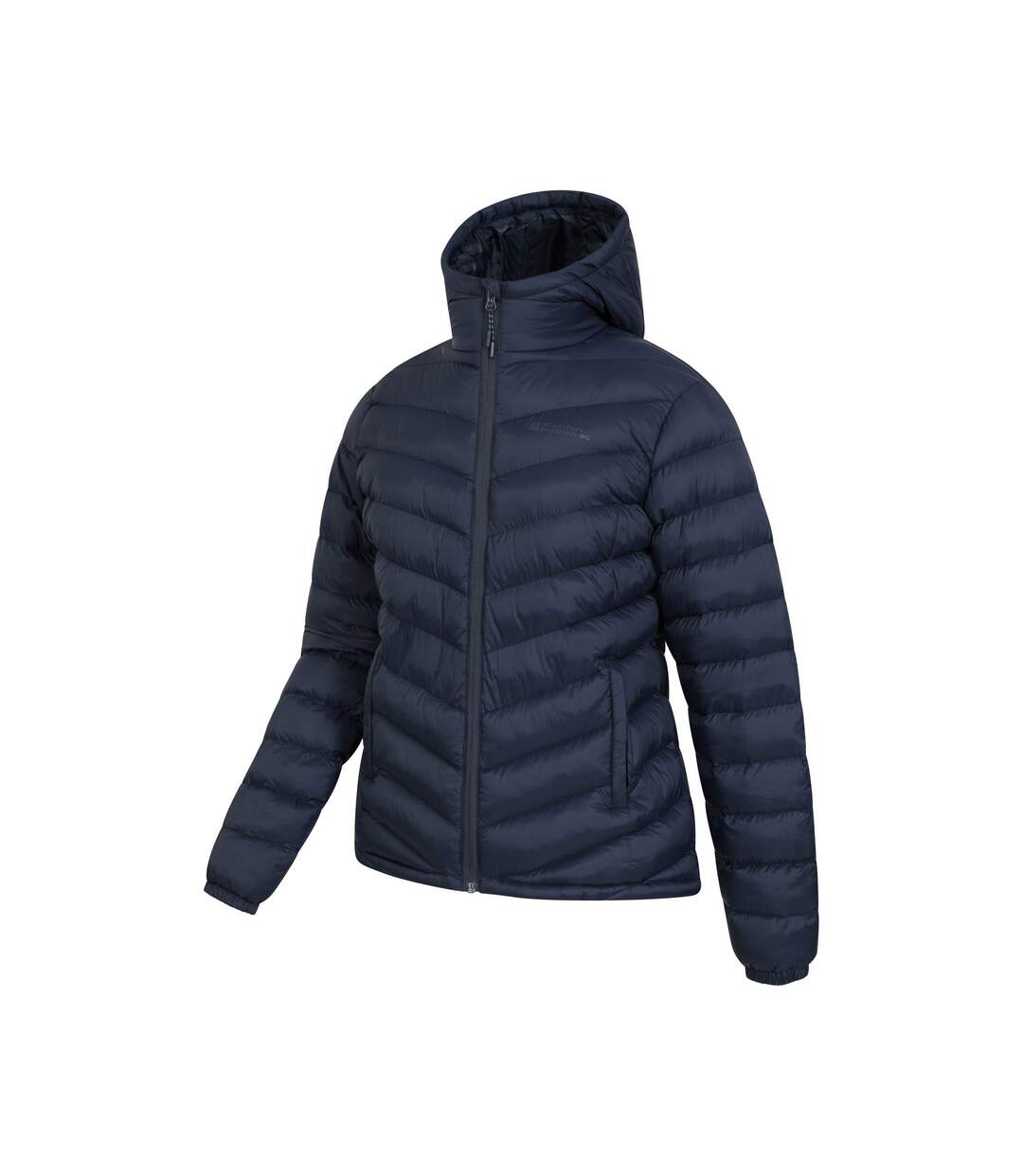 Womens/ladies seasons padded jacket dark blue Mountain Warehouse-4