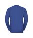 Mens Spotshield Raglan Sweatshirt Bright Royal Blue Russell-2
