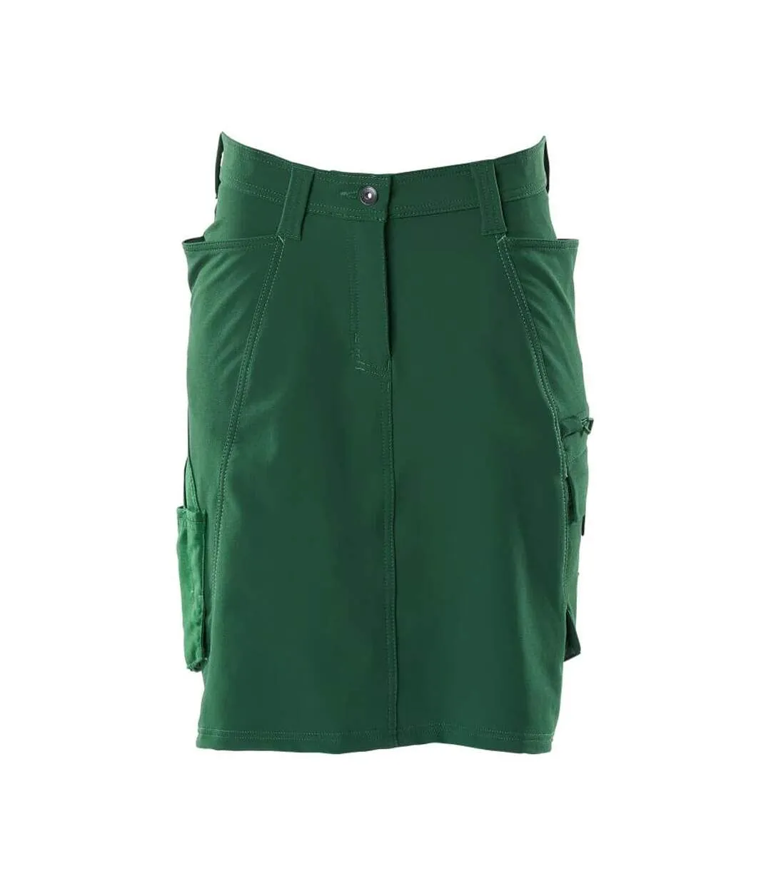 Womens/ladies Accelerate Skirt Green Mascot-1