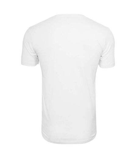 Unisex Adult Lightweight V Neck T-shirt White Build Your Brand