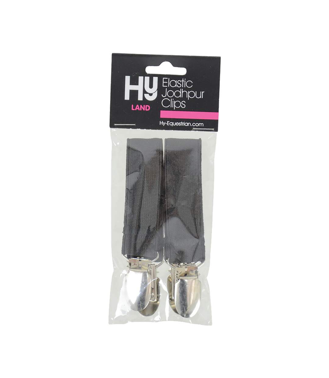 HyLAND Elastic Jodhpur Clips (One Pair) (Brown) - UTBZ1138-1