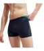 Mens Hyper Boom Swimming Trunks Navy Green Speedo-4