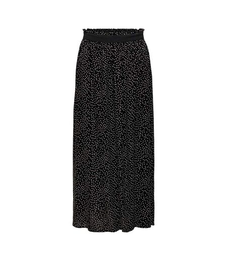 Jupe Longue Motif/style À Pois Femme Noir Only