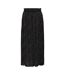 Jupe Longue Motif/style À Pois Femme Noir Only-2