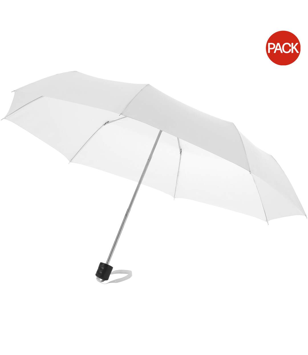 Parapluie ida 24 x 97 cm blanc Bullet-1