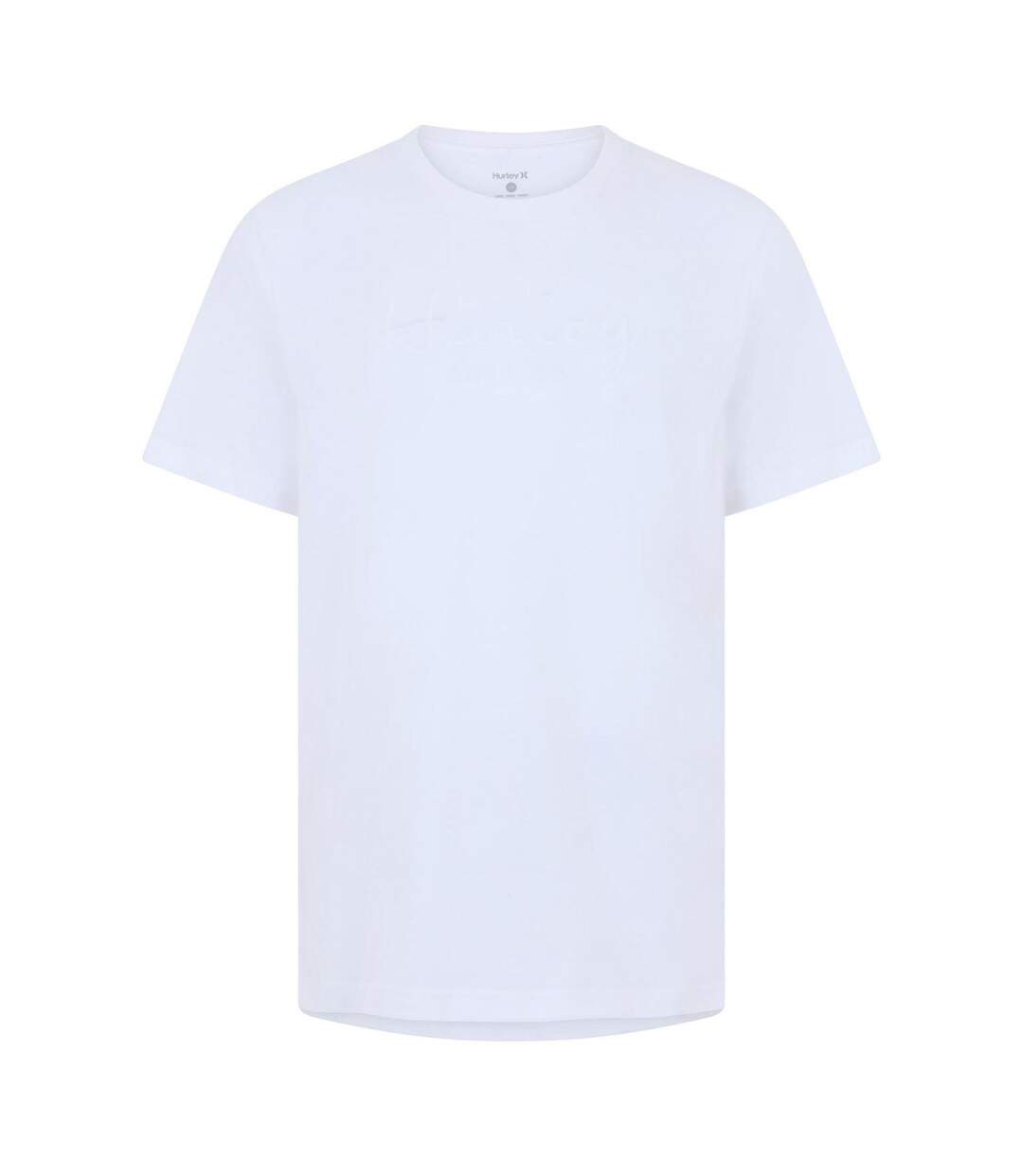Mens Signature T-shirt White Hurley-1