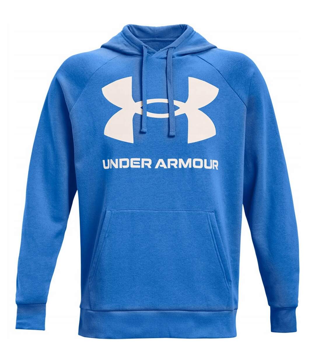Sweat À Capuche Entraînement Style Gros Logo Rival Homme Bleu Under Armour-2