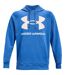 Sweat À Capuche Entraînement Style Gros Logo Rival Homme Bleu Under Armour-2