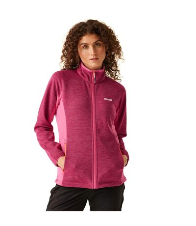 Womens/ladies Highton Iv Full Zip Fleece Jacket Flamingo Pink Regatta