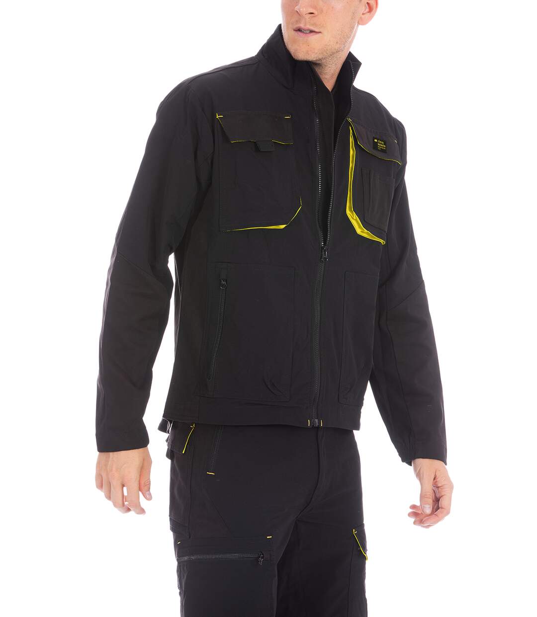 Veste de travail technique en bi-stretch GRID-2