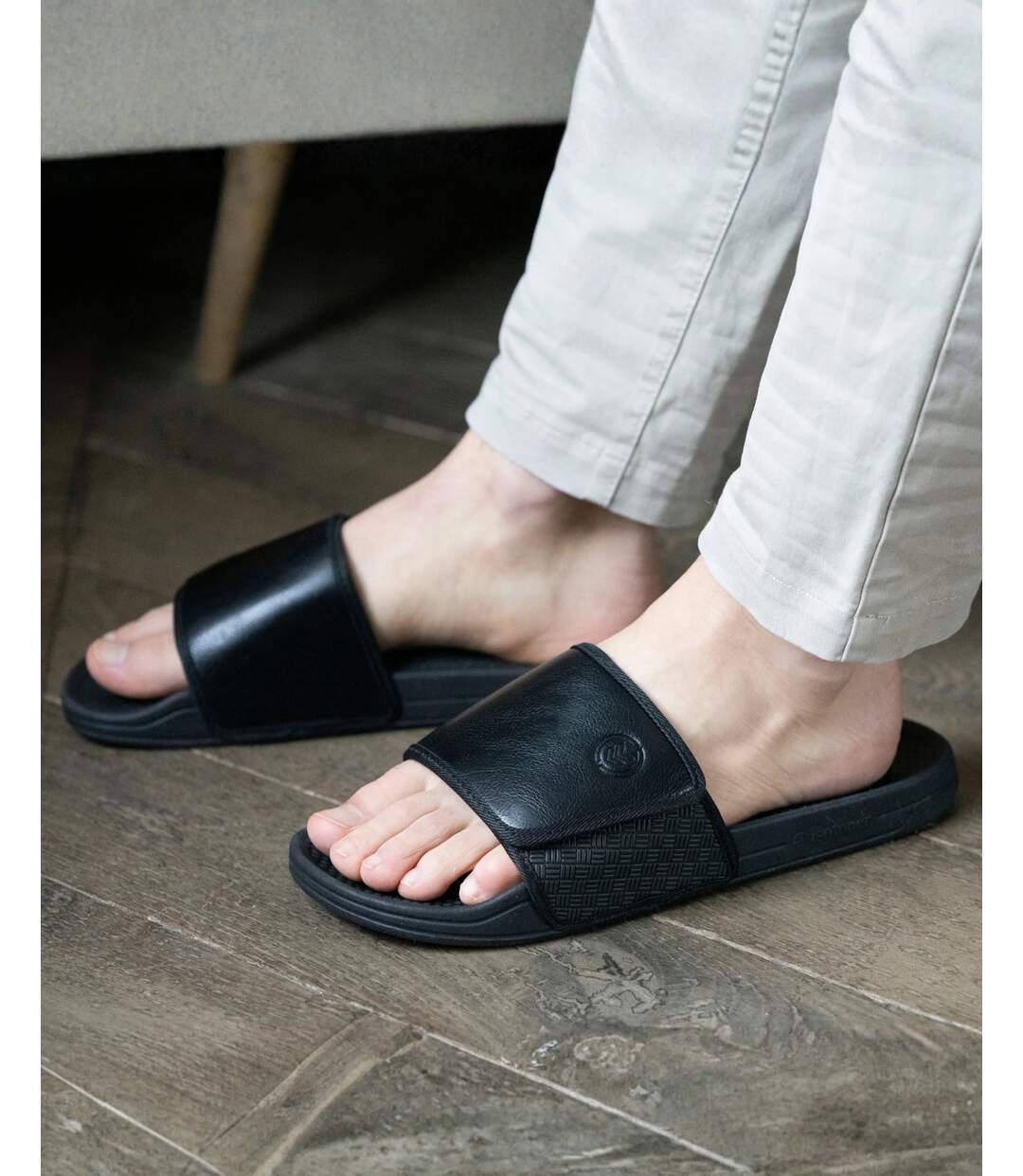 Isotoner Mules claquettes homme ultra confortables-2