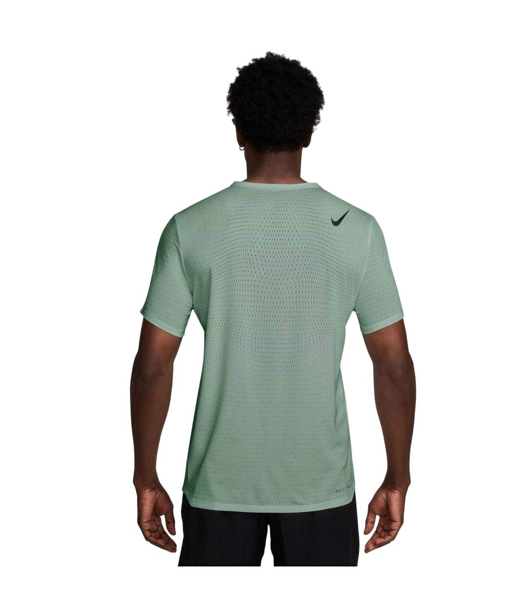 Mens Aero Swoosh Short-sleeved Top Green Nike-3