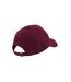 Casquette De Baseball Pro-style Adulte Bordeaux Beechfield-2