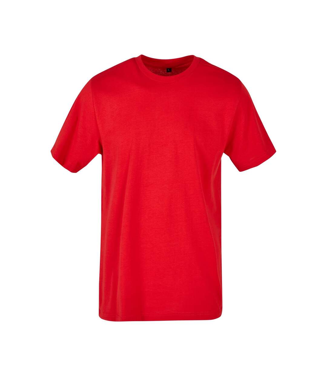 T-shirt Basique À Col Rond Pour Hommes Rouge De La Ville Build Your Brand-2