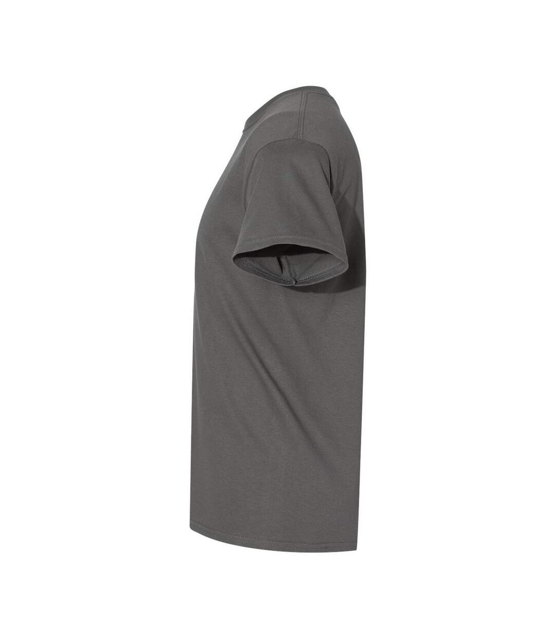 Mens Heavy Cotton T-shirt Charcoal Gildan-3