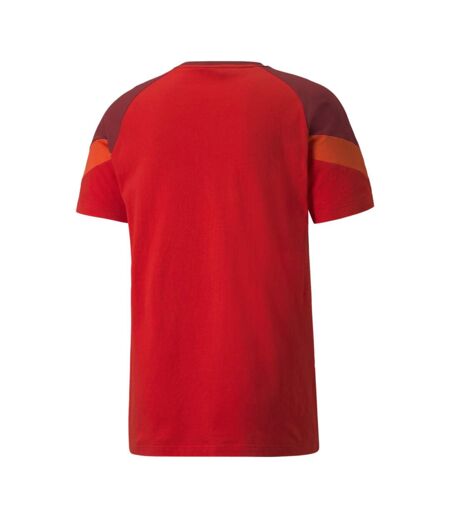 T-shirt Rouge Homme Puma Iconic Mcs