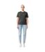 Unisex adult sierra recycled cotton lightweight t-shirt anthracite Iqoniq-1