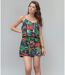 Robe d'été  bretelles fleuries - Chic et décontractée pour profiter du soleil-5