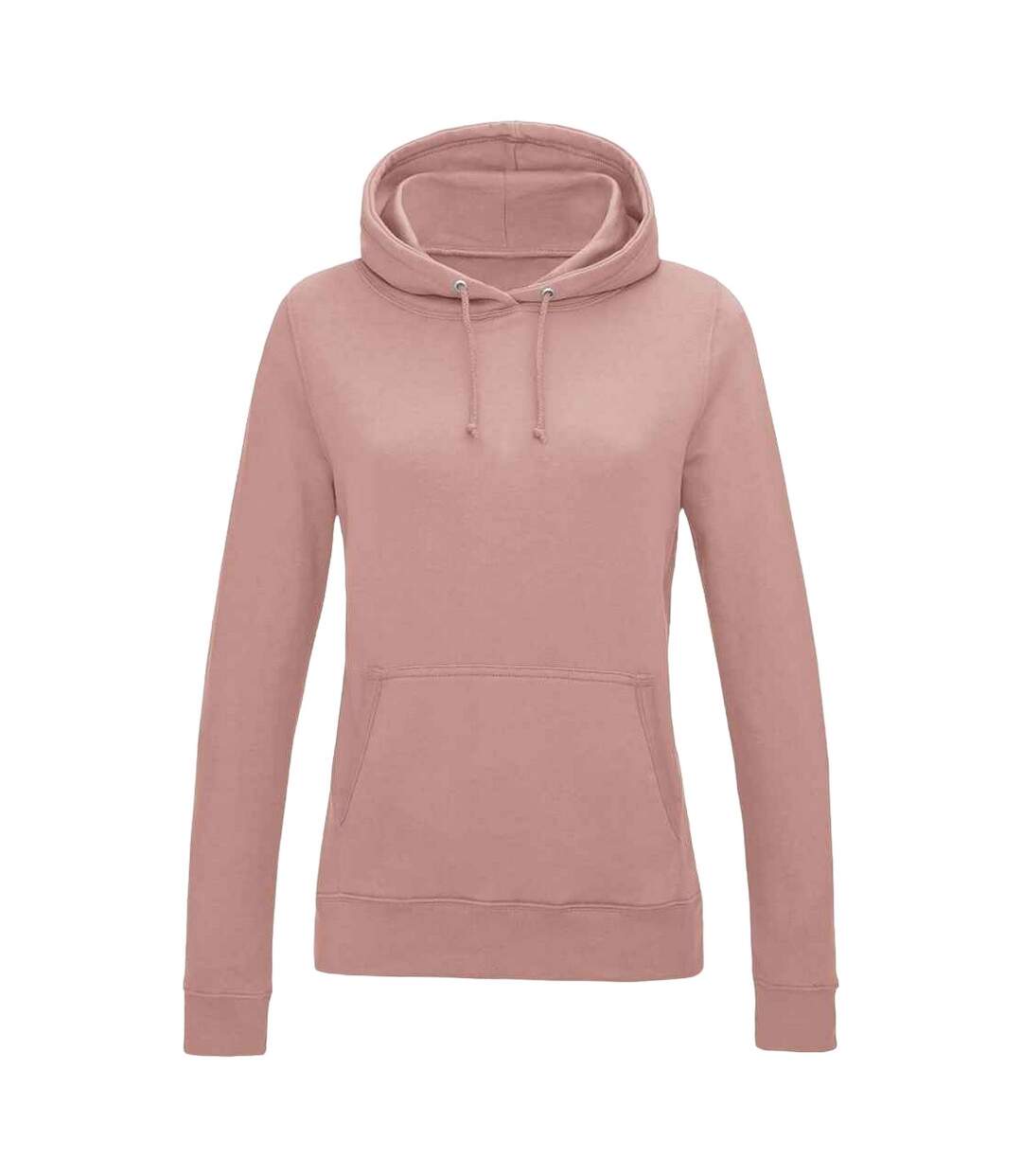 Sweat à capuche college femme rose vif Awdis