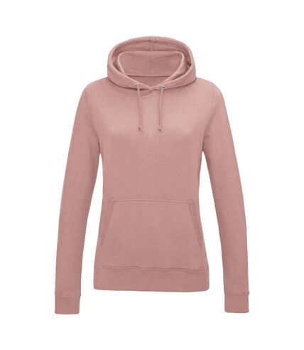 Sweat à capuche college femme vieux rose Awdis Awdis