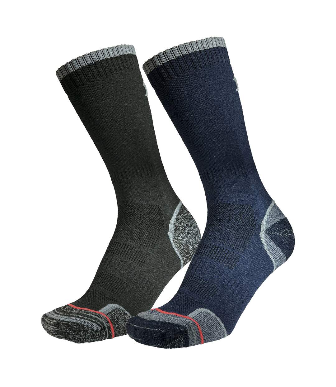 Pack of Men's Walk Repreve Single Layer Socks-3