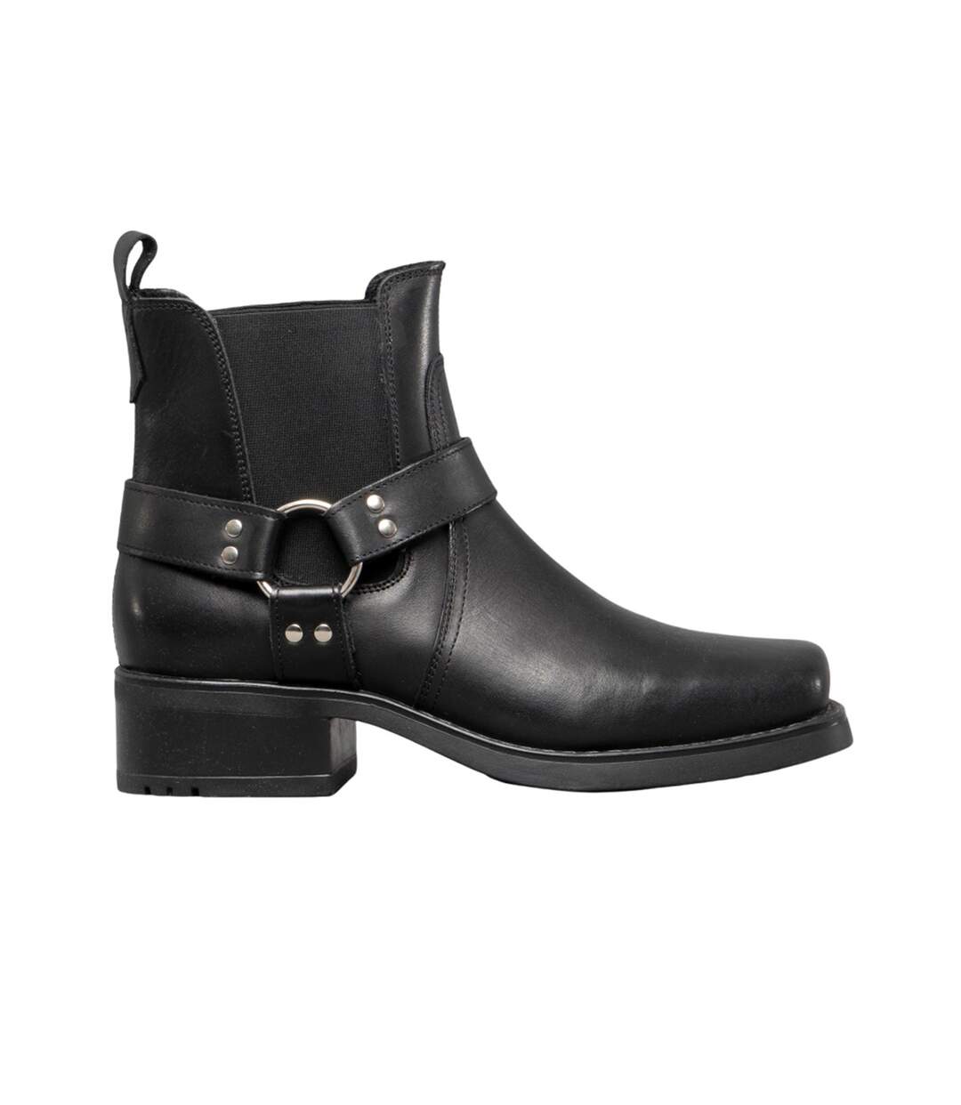 Bottines harley hommes noir Woodland