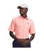 Polo Matchplay Homme Rose Bleu Marine Under Armour-1