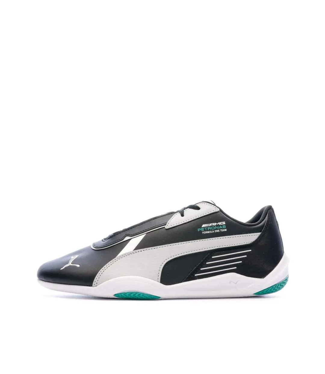 Baskets noir homme puma mercedes mapf1 r-cat machina-1