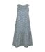 Womens/ladies Orla Kiely Ii Sleeveless Summer Dress Blue Regatta-2