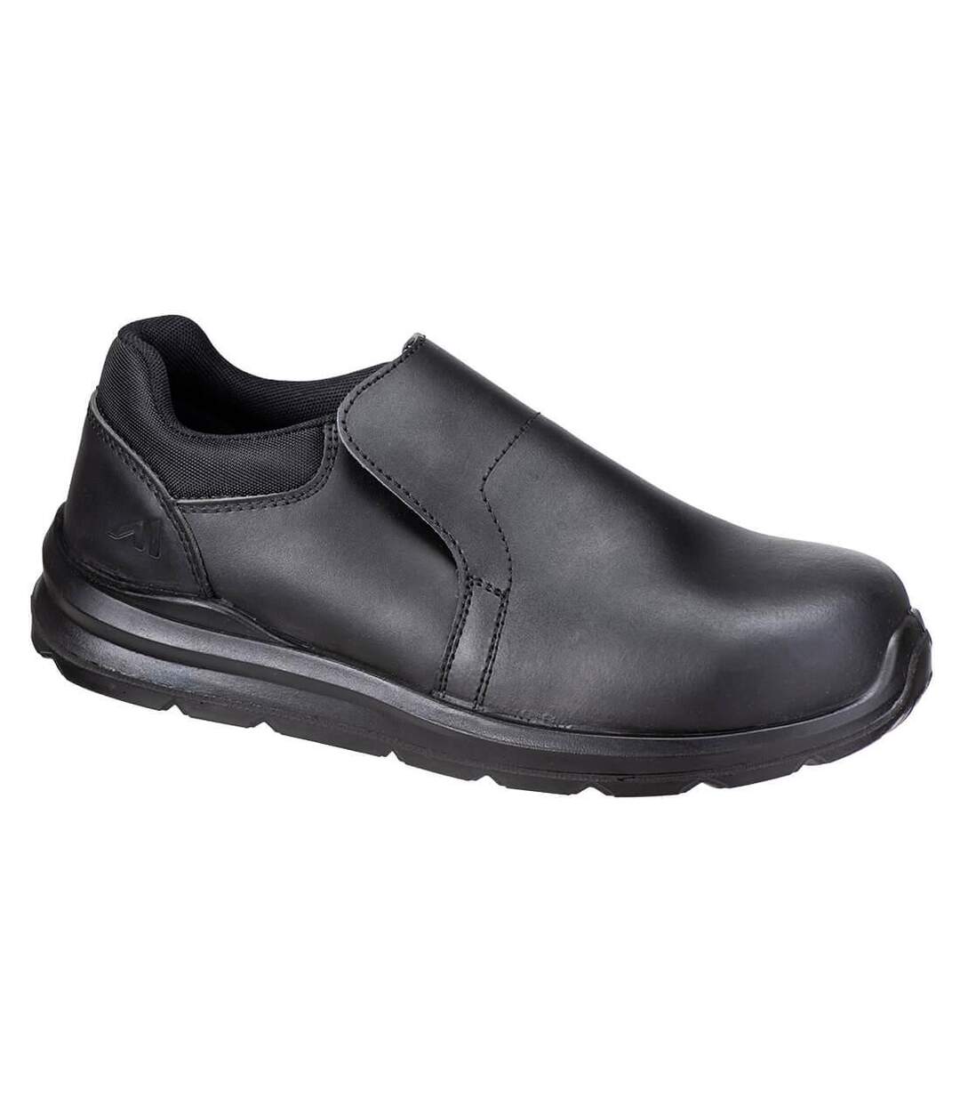 Unisex Adult S3s Sr Fo Composite Slip-on Safety Shoes Black Portwest-1