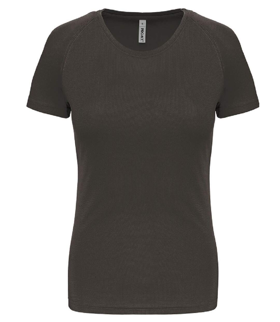 T-shirt sport - Running - Femme - PA439 - gris foncé