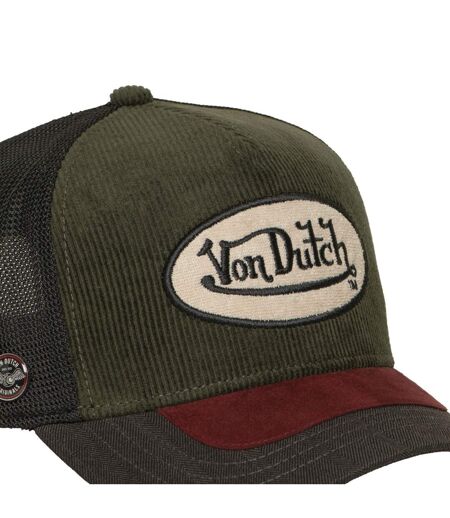 Casquette trucker filet premium avec patch et visière bimatière Shiel Vondutch