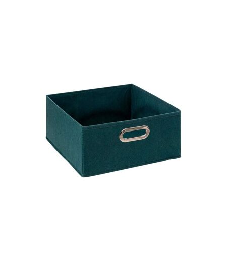Boîte de Rangement Pliable Premium 15x31cm Bleu Pétrole