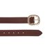 Isotoner Ceinture femme boucle martelée-2