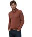 Pull Tunisien Orange Décontracté Manches Longues pour Homme - Confort et Style-3