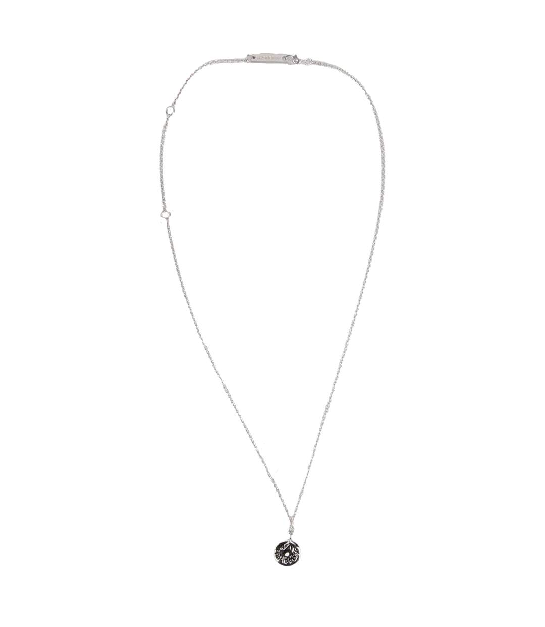 Logo Smile Necklace One Size Silver Ambush-1