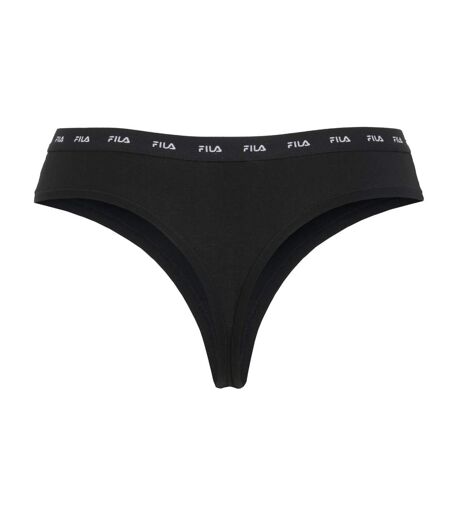 Lot de 3 strings femme uni Fila