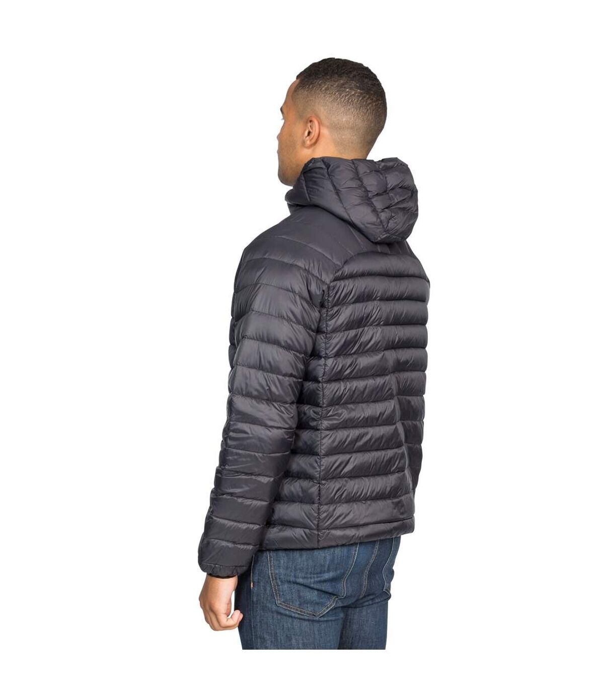 Trespass Mens Romano Down Jacket (Black)